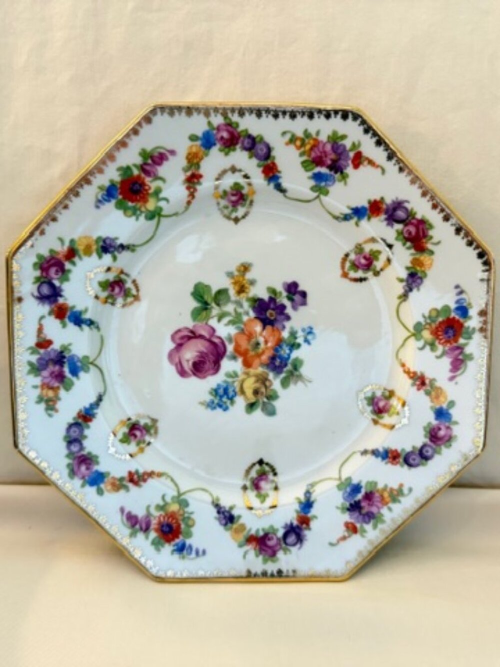 Vintage Schumann Bavaria Porcelain Plate